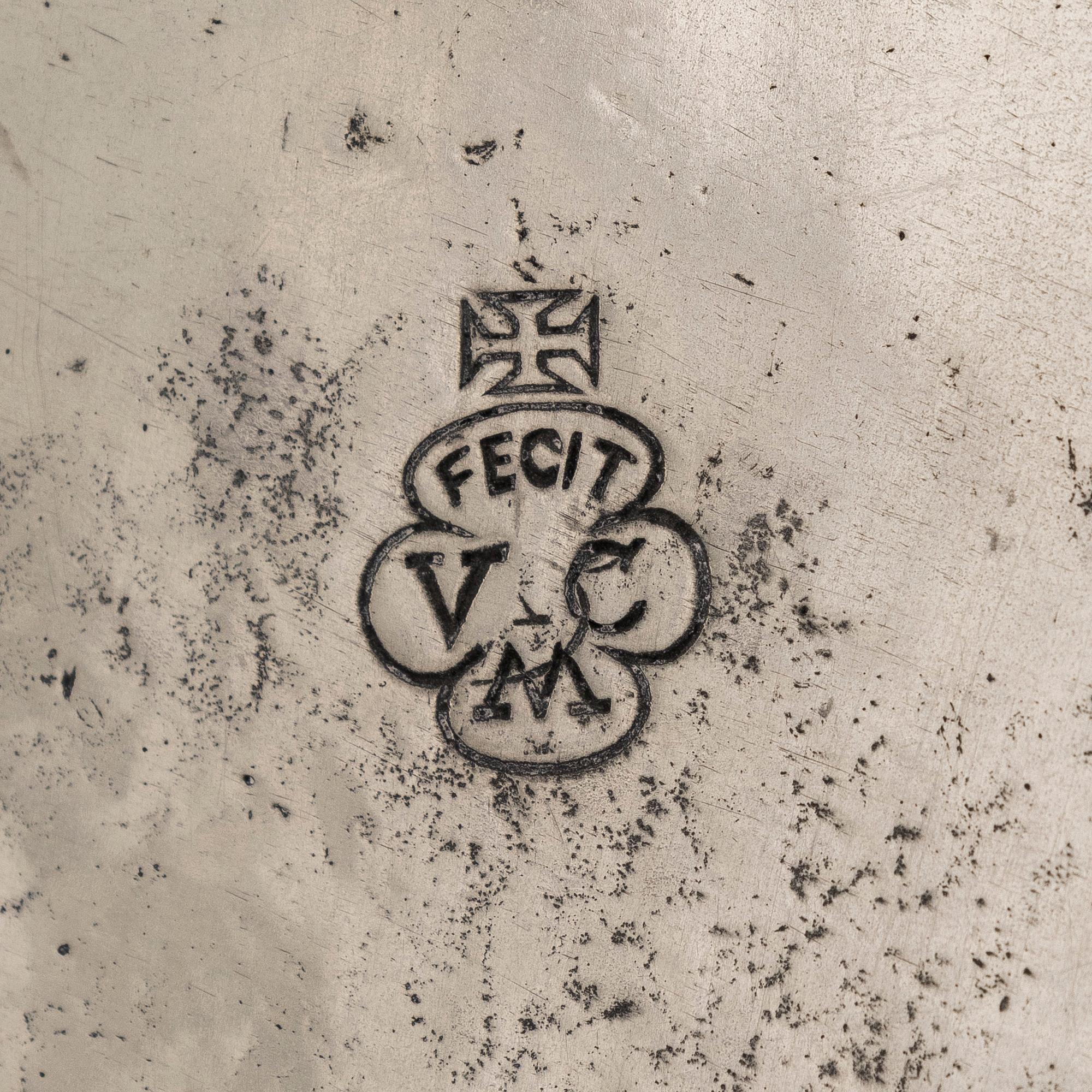 Katelautasia, 16 kpl, tinaa, Fecit VCM, Portugali.