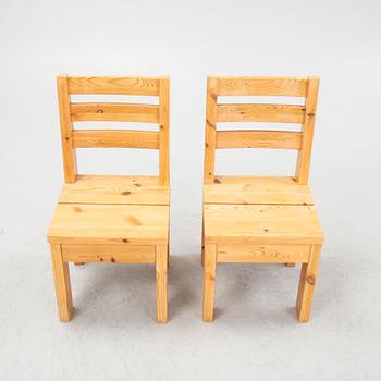 Chairs, a pair, second half of the 20th century.