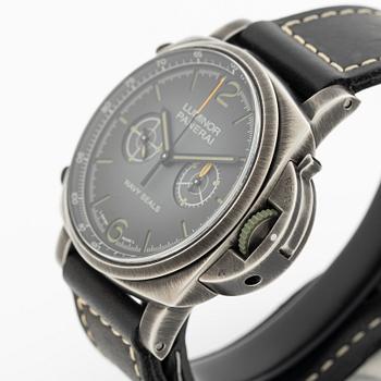 Panerai, Luminor Chrono, Navy SEALs, chronograph, wristwatch, 44 mm.