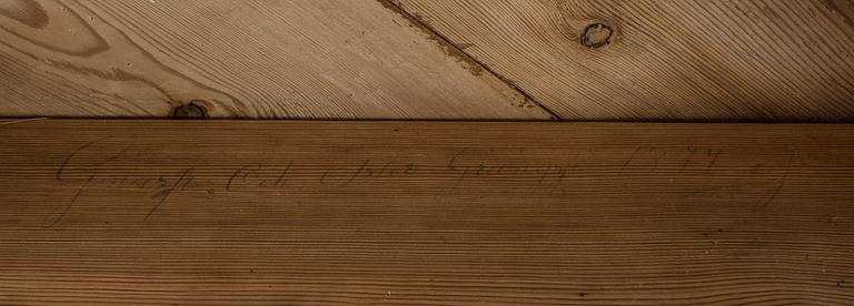 MÅNBORD, ett par, 1800-talets slut.