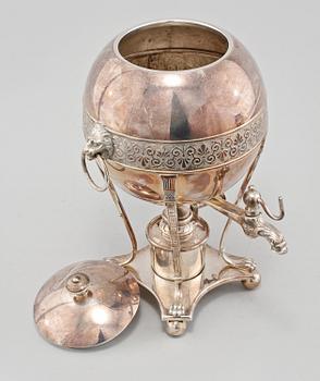 SAMOVAR, nysilver, A.G Dufva, tidigt 1900-tal.