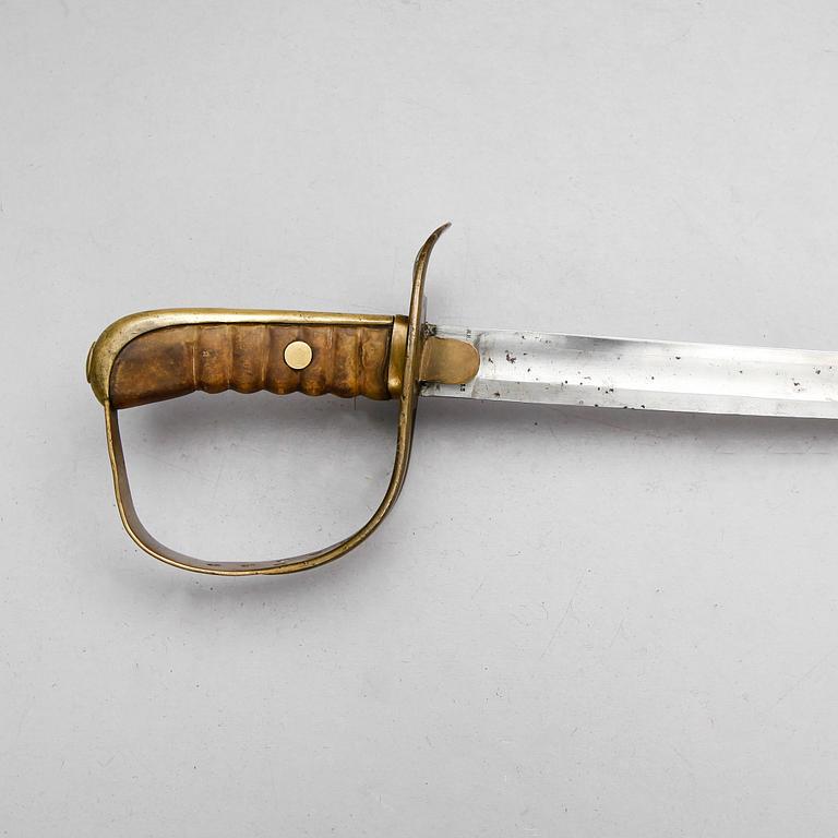 SABEL, m/1867-1893 för Kavalleriet.