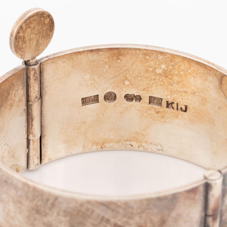 A KI Johansson silver bracelet.