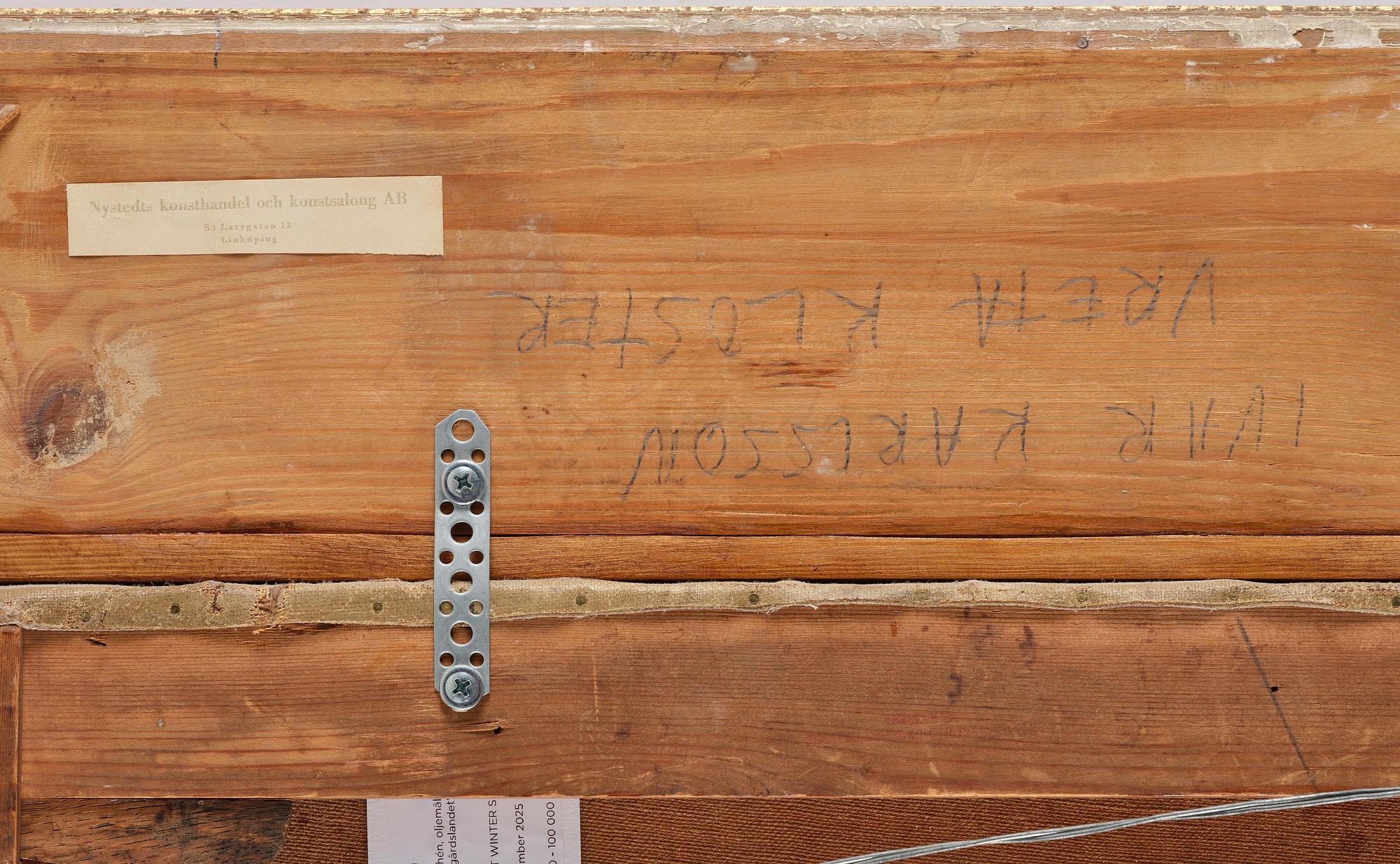 Johan Krouthén, "Höns i trädgårdslandet".