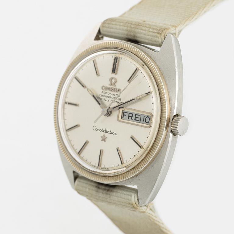 Omega, Constellation, "C", wristwatch, 35 mm.