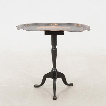 Folding table, late 19th century.