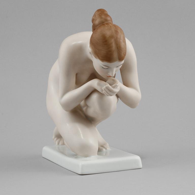 FIGURIN, porslin, Ernst Wenck, Rosenthal, 1900-talets mitt.