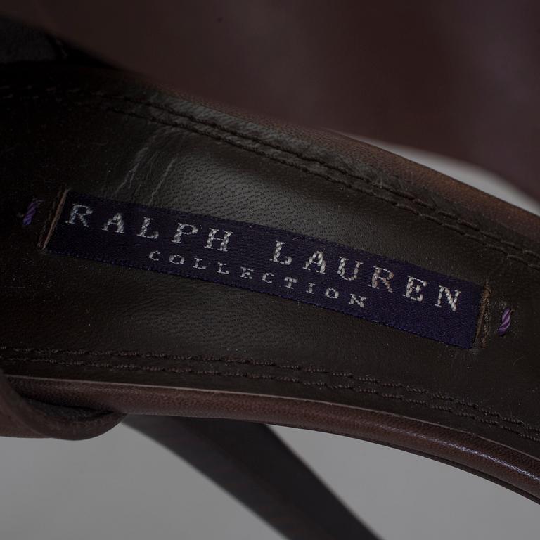 SANDALETTER, ett par, Ralph Lauren. Storlek amerikansk 8 1/2.