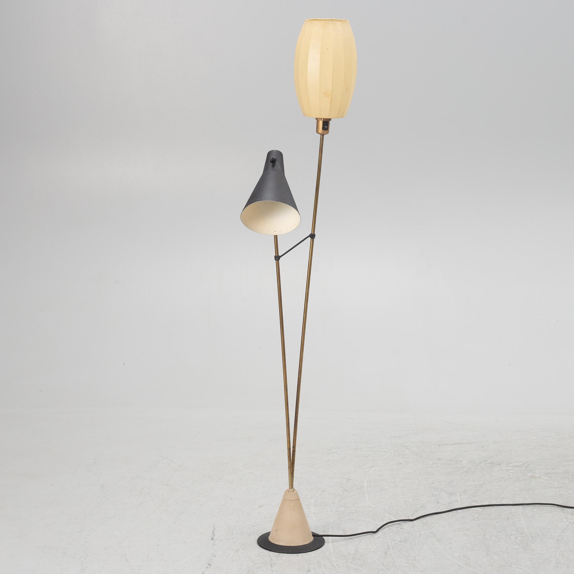 A Mid 20th Century Floor Lamp.