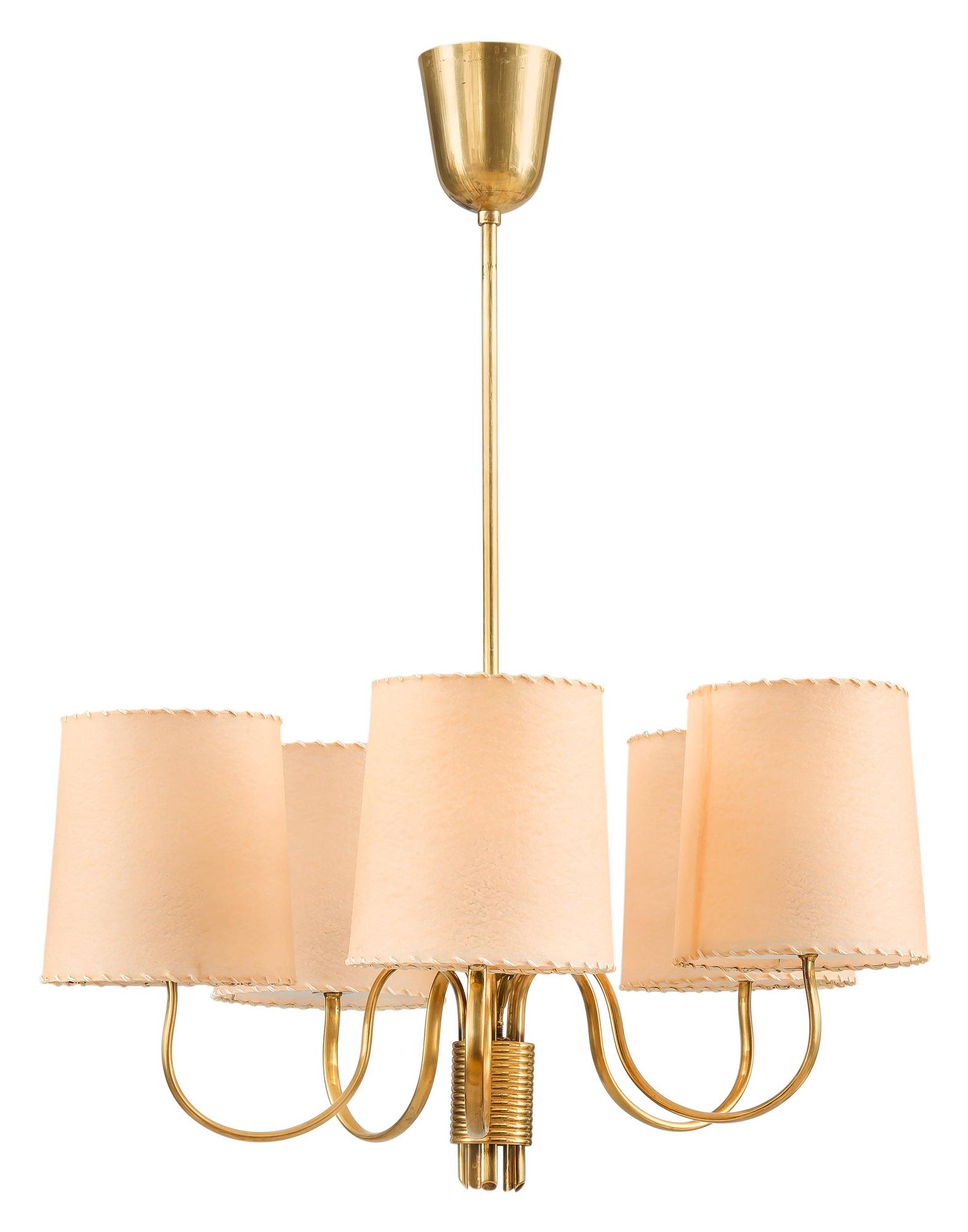 TAKLAMPA. Design Paavo Tynell. Taito Oy. Höjd 78 cm.