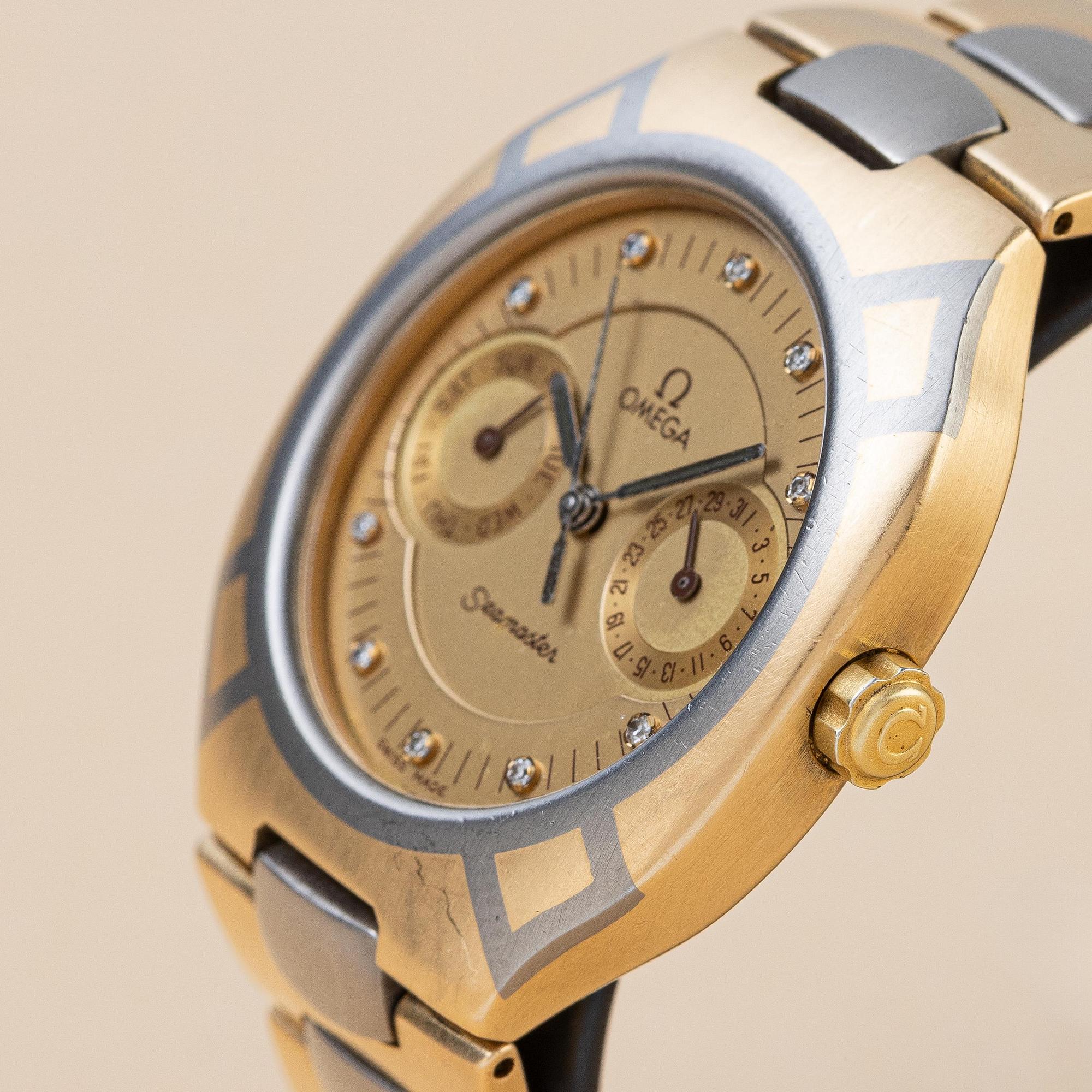 Omega, Seamaster, Polaris, "Diamond Dial", ca 1986.