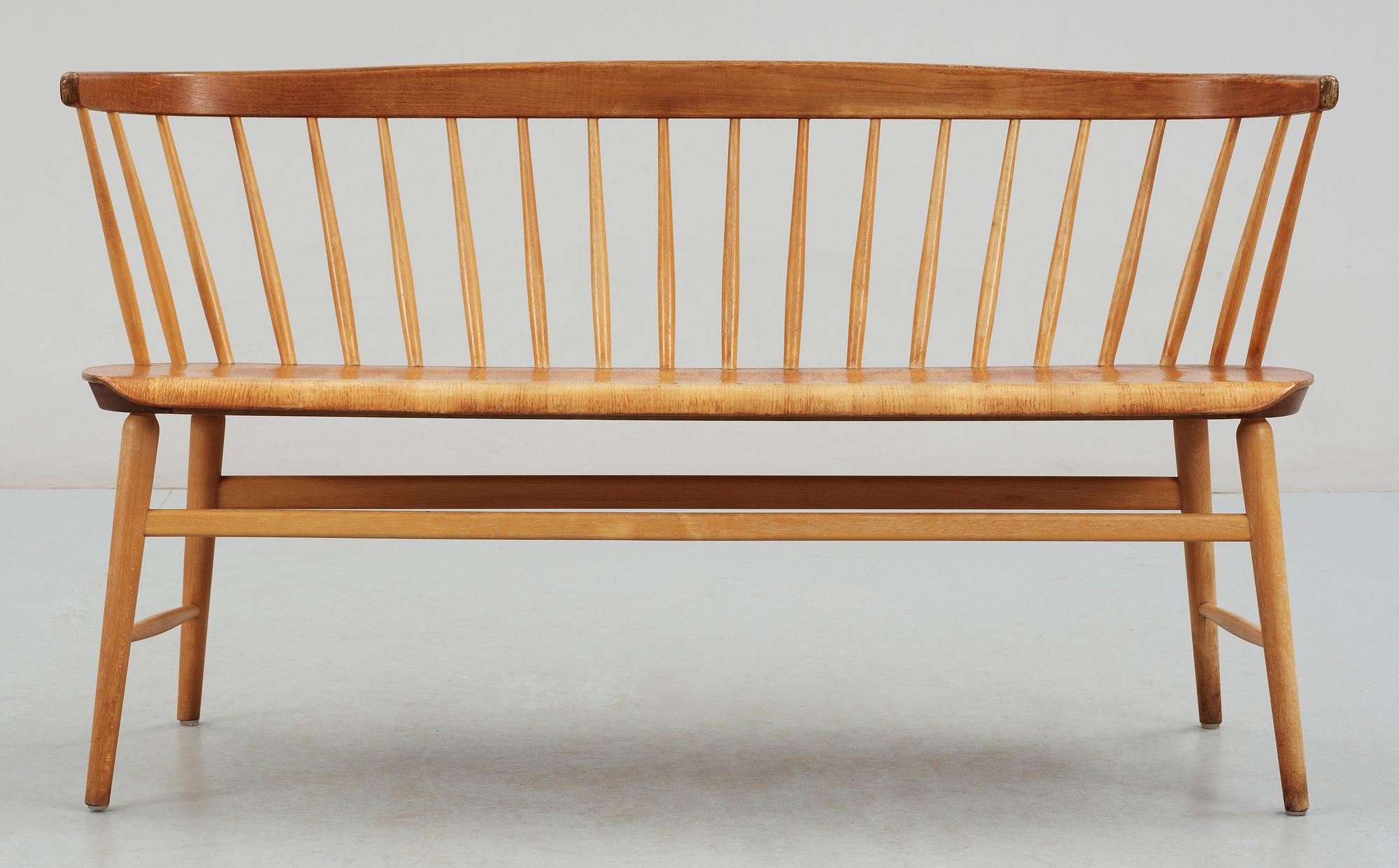 SOFFA, “Florett nr 150”, AB Bröderna Wigells stolfabrik, omkring 1900-talets mitt.