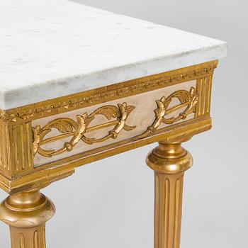 Konsolbord, sekelskiftet 1700/ 1800-tal.