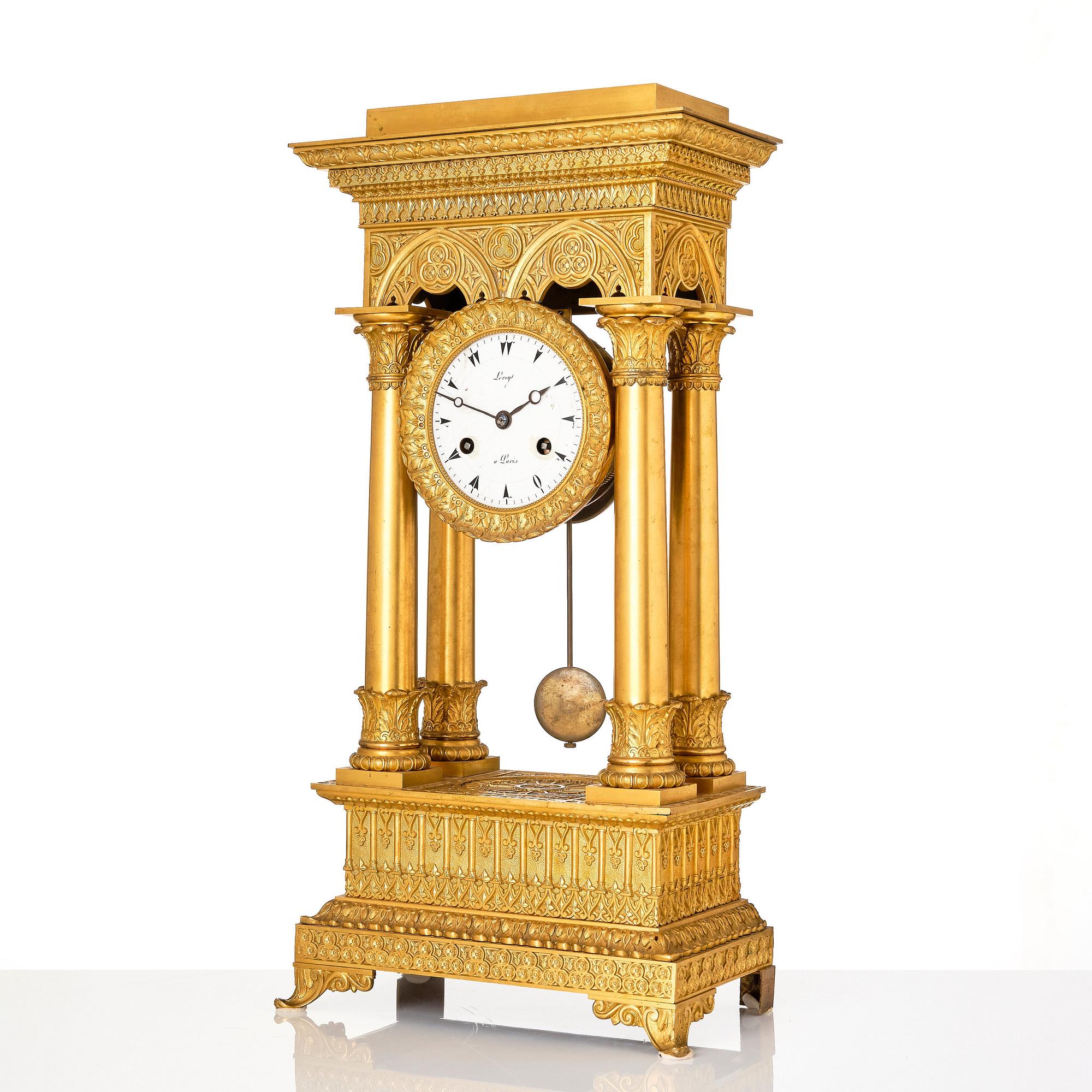 Bordspendyl, Frankrike, 1800-talets första hälft, Empire.