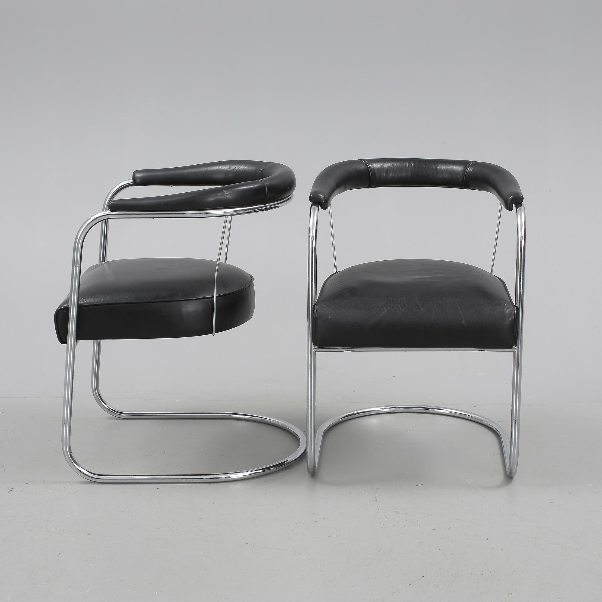 STOLAR, 5 st, Bernard Oliver Percy för Pel Ltd. London, formgivna 1930.