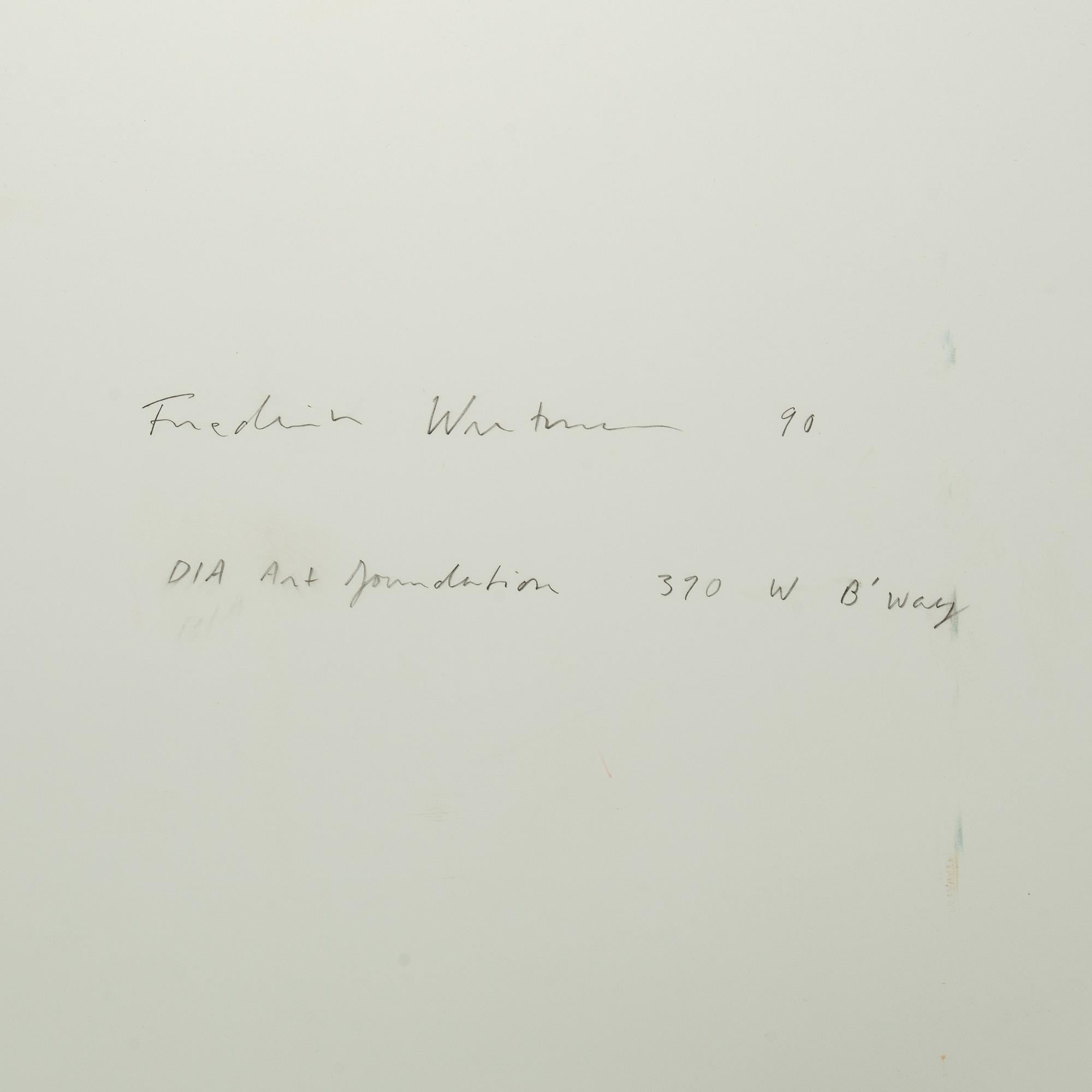 Fredrik Wretman, photograph signed and dated 90 on verso.