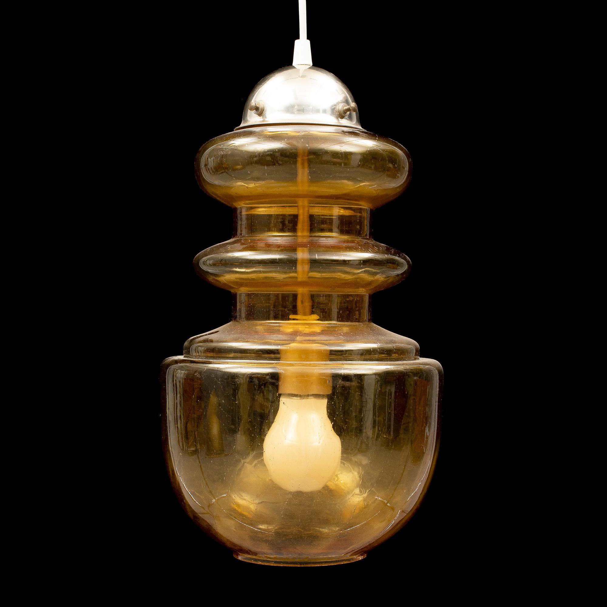 An Italian Space Age ceiling light 1960/70's.