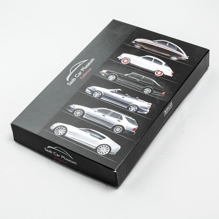 A SAAB Car Museum Collection, 17 pcs, majority 2014.