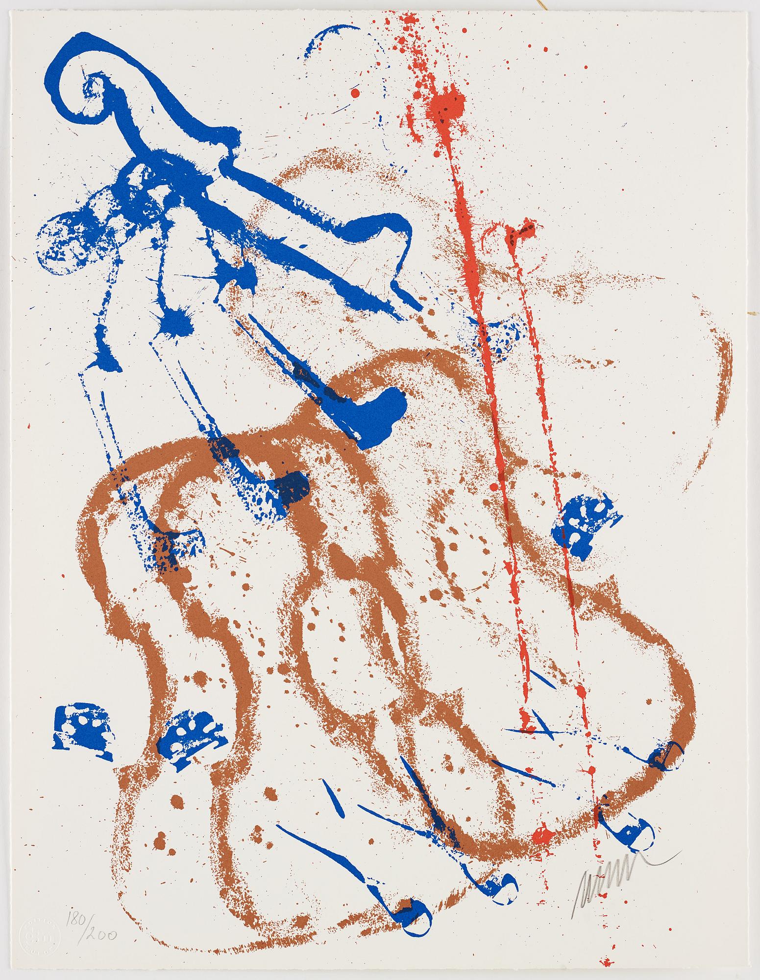 FERNANDEZ ARMAN, portfolia with 3 serigraphs in color, signed and numbered 180/200.