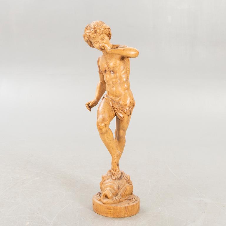 Okänd konstnär 1900-tal , wooden sculpture.