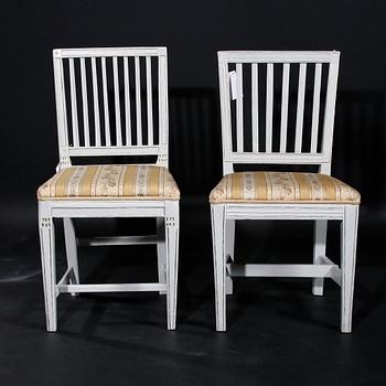 STOLAR, ett par, gustaviansk provins, 1800-talets första del.