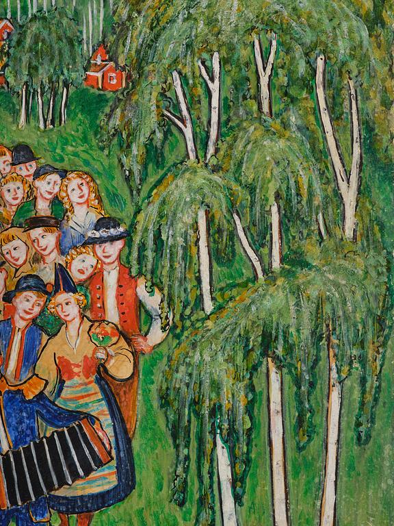 Nils von Dardel, ”Midsommar”.