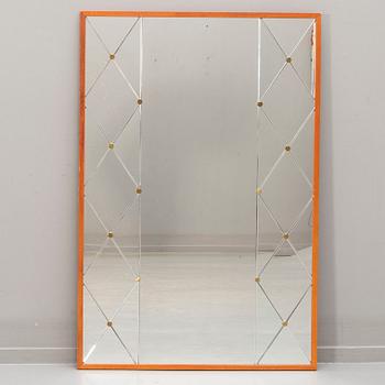 A mirror, possibly AB Glas & Trä, Hovmantorp, mid 20th century.