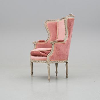 BERGERE, Louis XVI-stil, omkring sekelskiftet 1900.