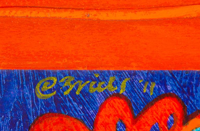 CLEMENS BRIELS, Silkscreen, signed ea 1/5. Dated -11.