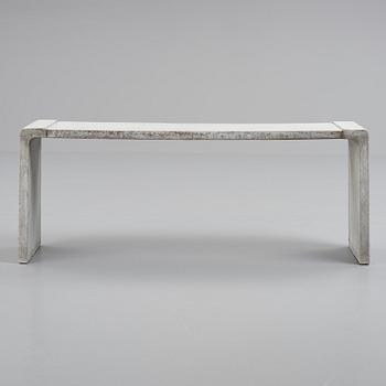 Stina Lindholm, 'Arkad', a concrete bench, Skulpturfabriken.