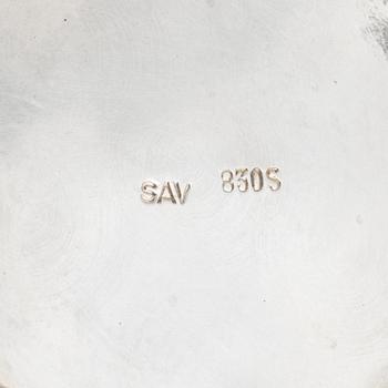 A 4-piece silver coffee service, 20h Century.