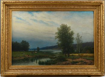 Theodor Billing, SUMMER LANDSCAPE.