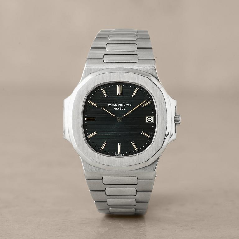 PATEK PHILIPPE, Genève, Nautilus, "Jumbo", armbandsur, 42 mm, "Type 1 dial",