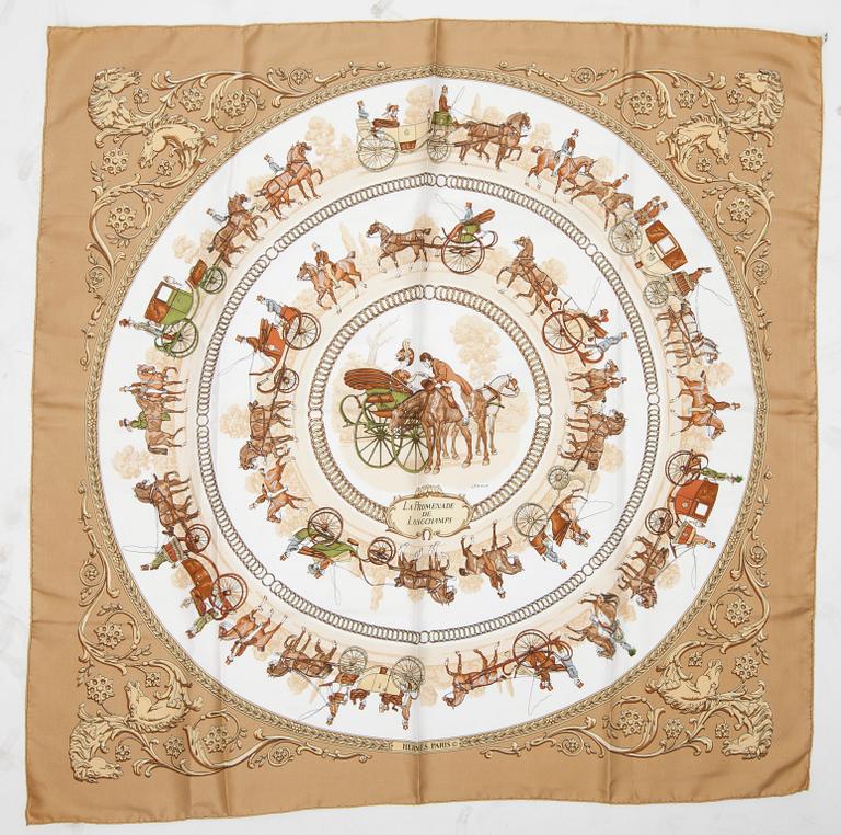 SCARF, "La Promenade de Longchamps", Hermès.