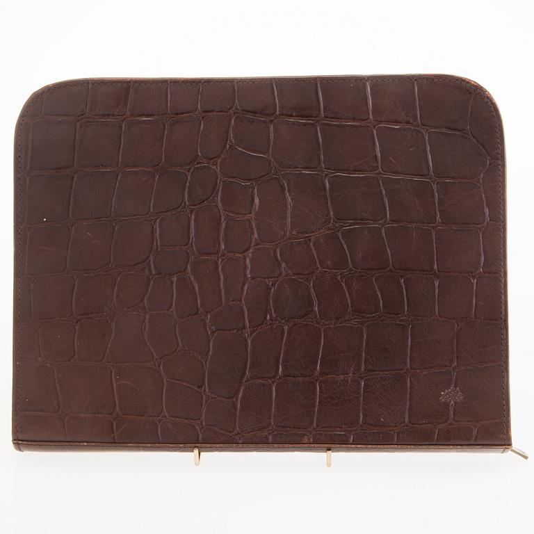 MULBERRY Congo Leather Document Holder.