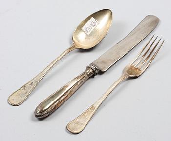 BESTICK, 6 st, silver.