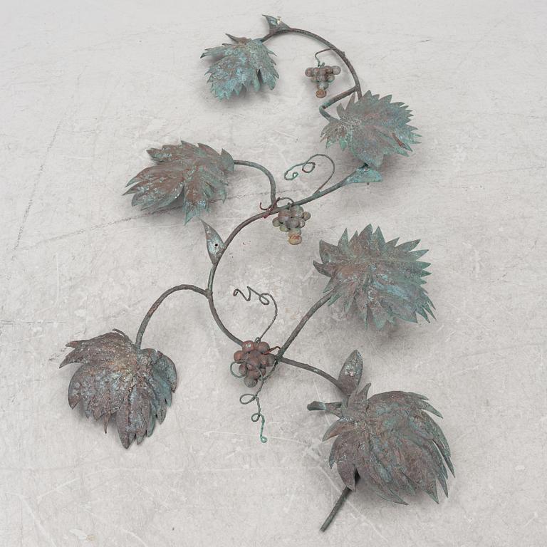 Väggdekorationer, 2 st, bland annat Ragnar Andersson.