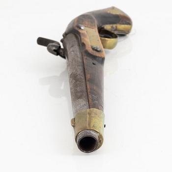 A Swedish rifled percussion pistol 1820-57(59) pattern.