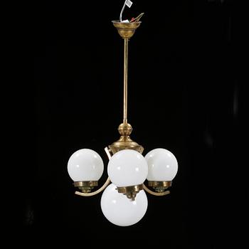 TAKLAMPA, art deco, 1940-tal.