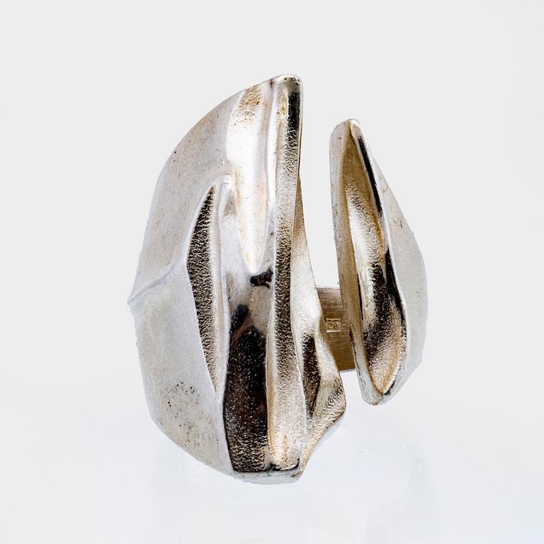 LAPPONIA ring silver size approx 55.