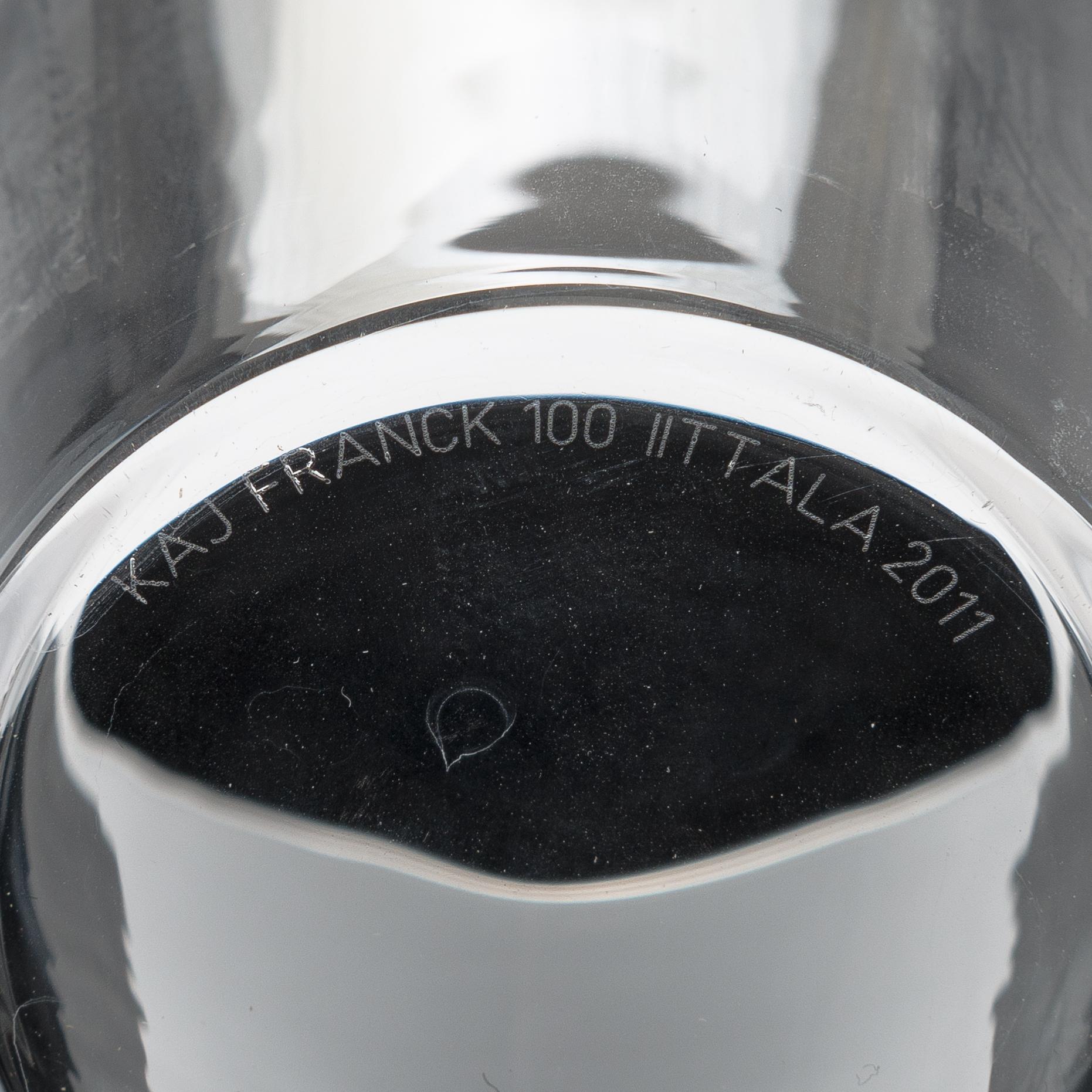 Kaj Franck, a 6-piece set of 100th anniversary 'Kartio' tumblers, Iittala 2011.