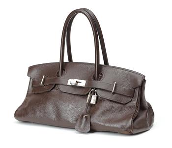 487. A handbag "JPG Shoulder Birkin 42 Taurillon Clémence" by Hermès.