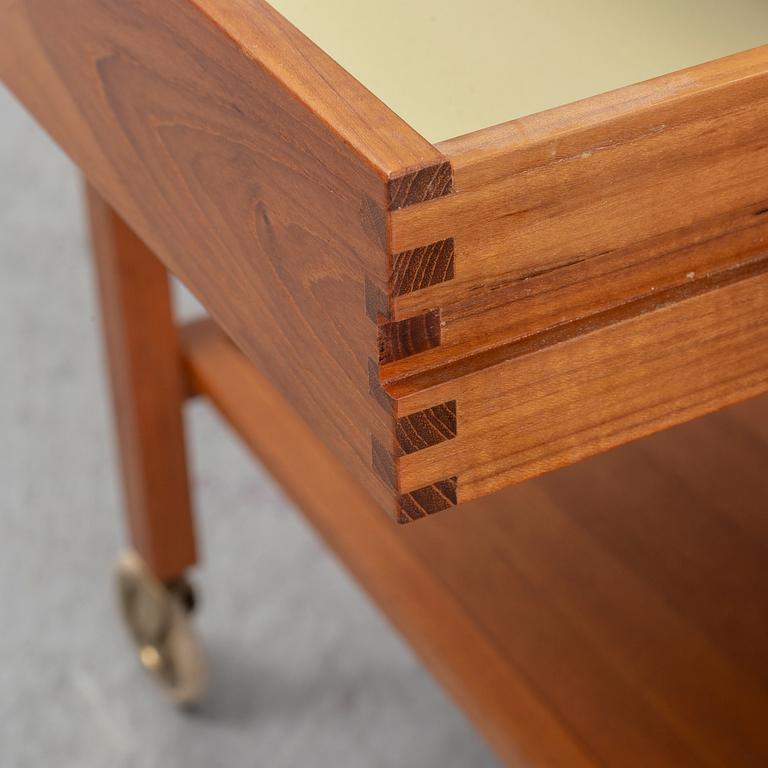 A 'Boy' teak drinks trolley from DS-möbler, 1950's/60's.