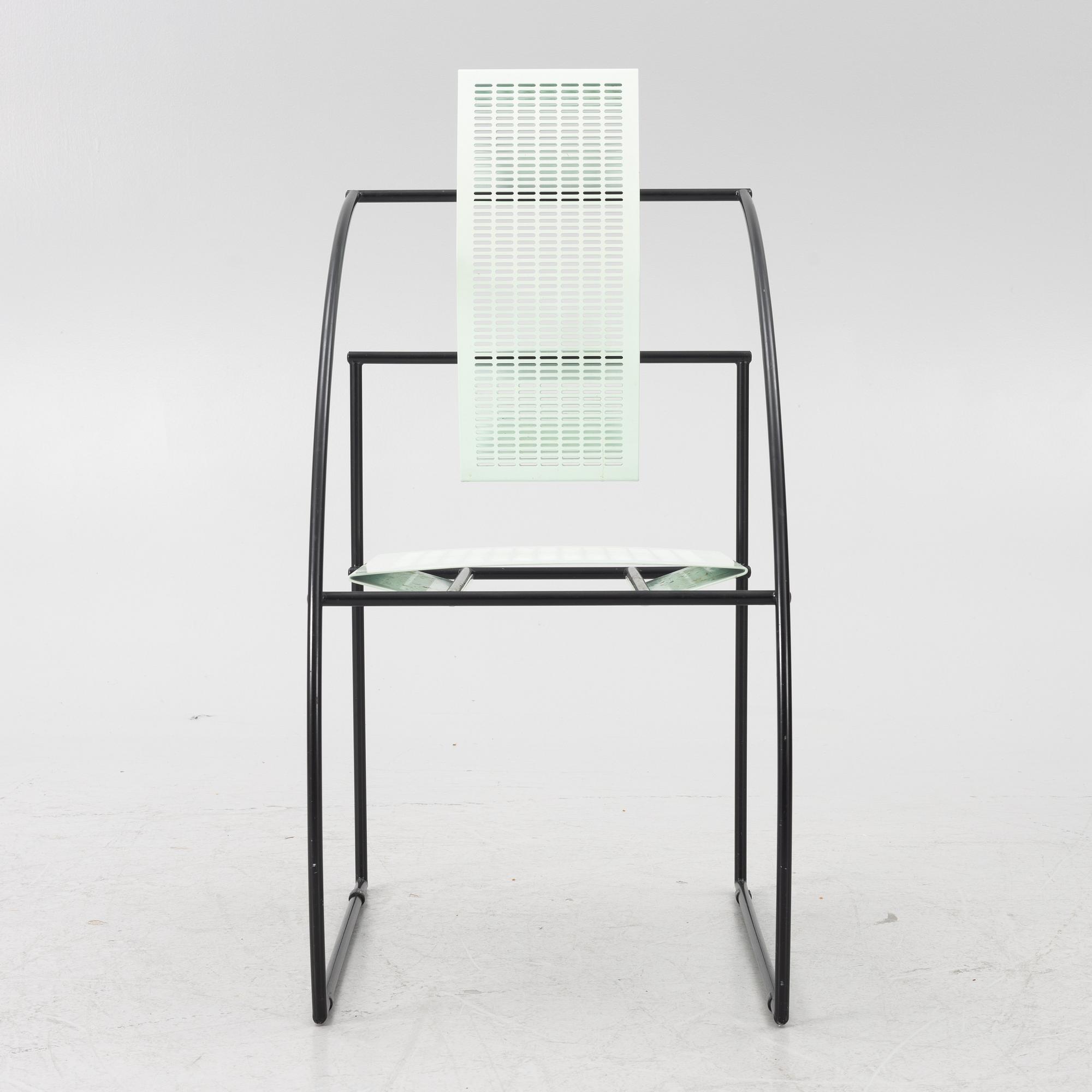 Mario Botta, a 'Quinta' armchair, Alias, late 20th Century.