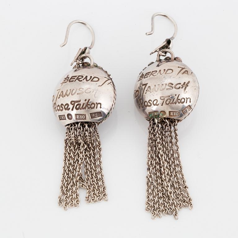 ROSA TAIKON, BERND JANUSCH, earrings, sterlingsilver.