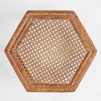 Bord, spotted bamboo. Qing dynasty, sent 1700-tal.