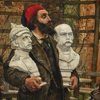 Carl Gustaf Hellqvist, "Bismarck oder Moltke”.