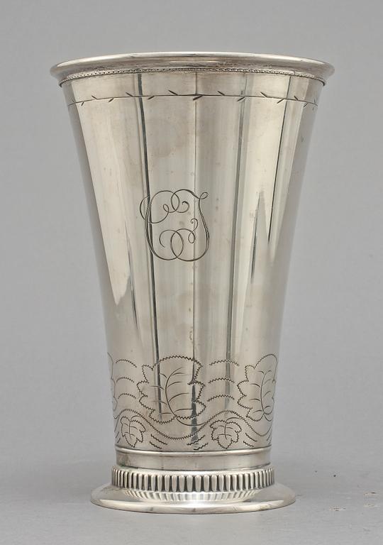 POKAL, silver, stplm N.K., Stockholm, 1925. Vikt 435 g.