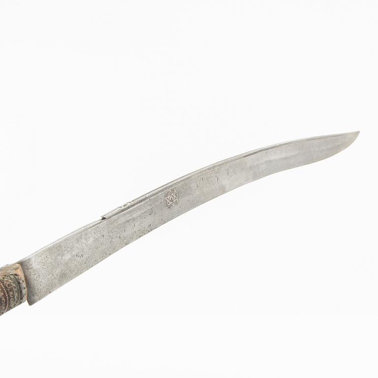 Yataghan, sword, Ottoman 19th century.