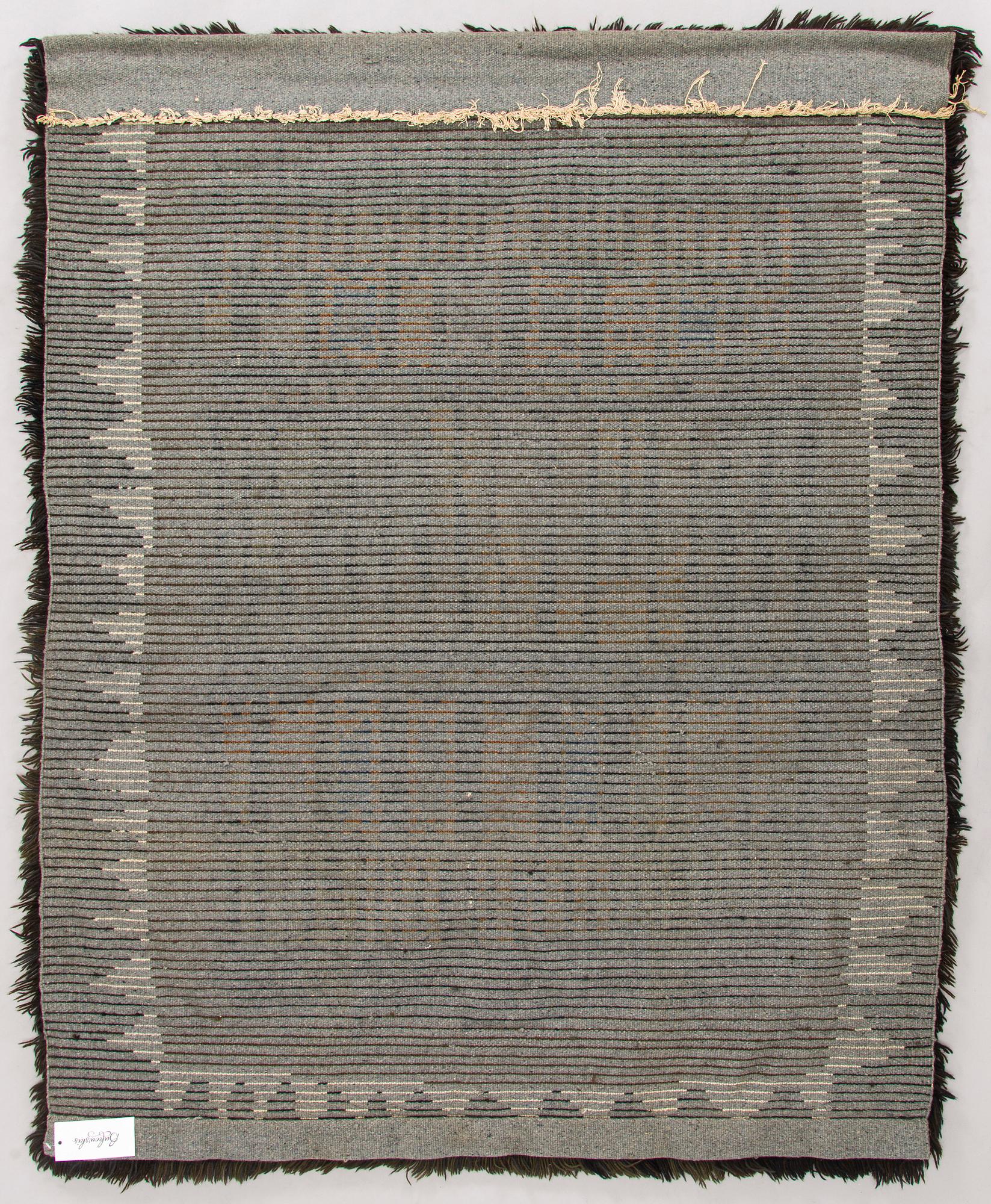 Kirsti Ilvessalo, rya för Finska Handarbetes Vänner. Ca 150 x 120 cm.